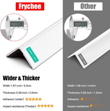 Load image into Gallery viewer, Pure White Self-Adhesive Corner Guards - 90cm Impact-Resistant Edge Protector