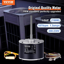 Load image into Gallery viewer, Upgrade Your AC with 1/5HP 1075RPM Fan Motor - Overheat Protection Included