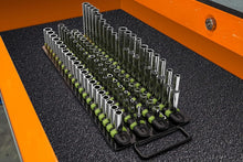 Load image into Gallery viewer, Space-Saving Socket Organizer Tray - 80 Socket Capacity with Spring-Loaded Clips