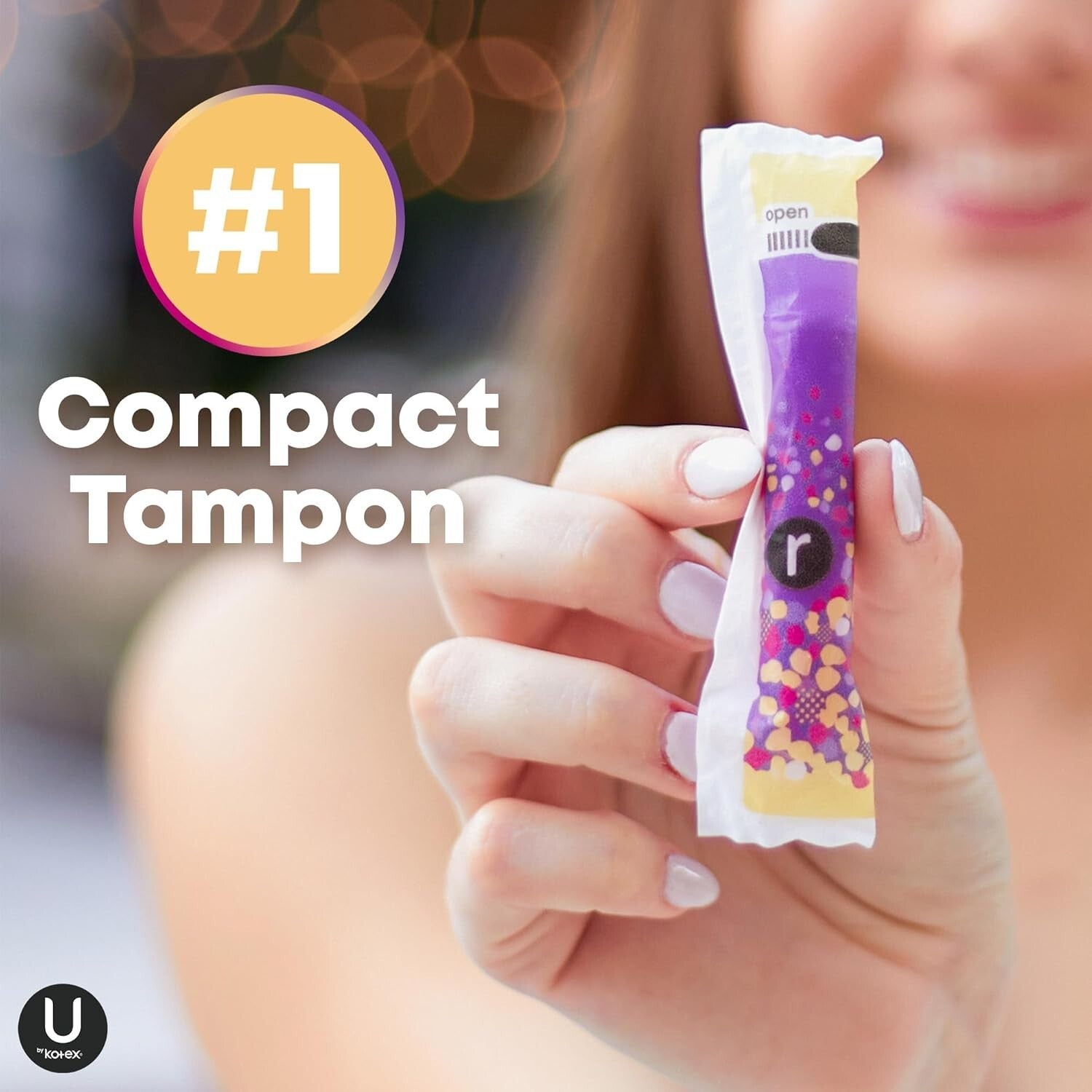 Click Compact Tampons - 180 Count Unscented, Super Absorbency, On-the-Go Comfort