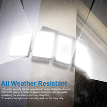 Load image into Gallery viewer, IP65 Waterproof Solar LED Motion Sensor Lights - 300 Bright Lights for Outdoors