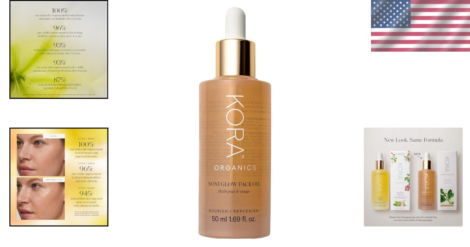 Revitalizing Gua Sha Face Oil - Organic Rosehip & Noni Hydrating Blend, 1.69 Oz