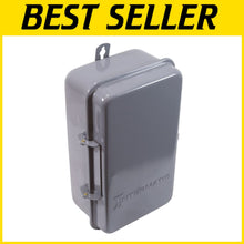 Load image into Gallery viewer, Weather-Resistant Electrical Enclosure - Compact 5.5"x9.375" for Indoor/Outdoor