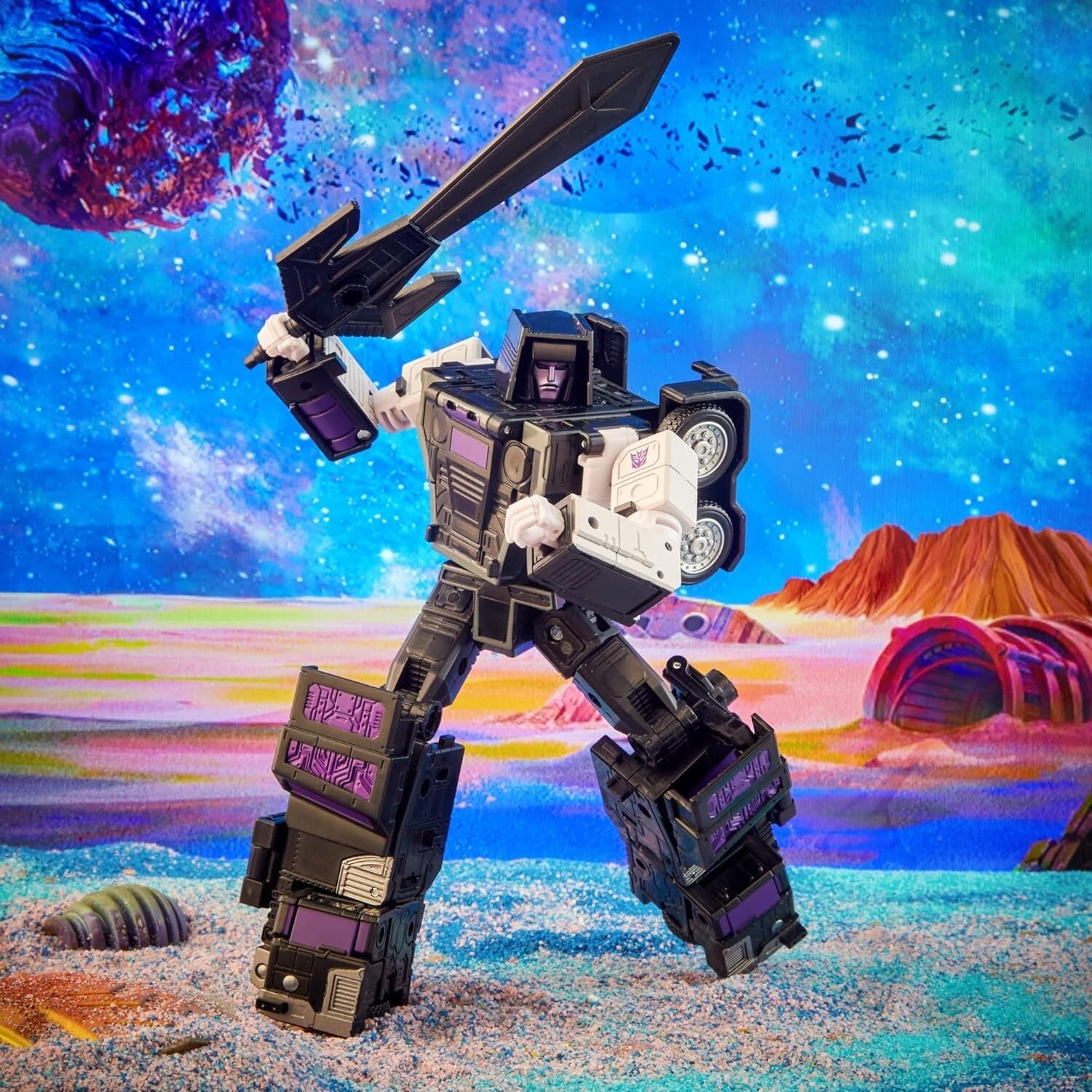 Collector's 13-Inch Motormaster Action Figure with Energon Sword - Legacy Series