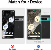 Load image into Gallery viewer, 2-Pack Whitestone Screen Protector &amp; Camera Shield with UV Lamp for Pixel 7 Pro