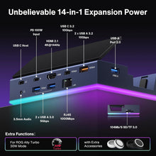 Load image into Gallery viewer, Ultimate 14-in-1 Dock with Fast 100W Charging &amp; 4K Display for Gaming Consoles