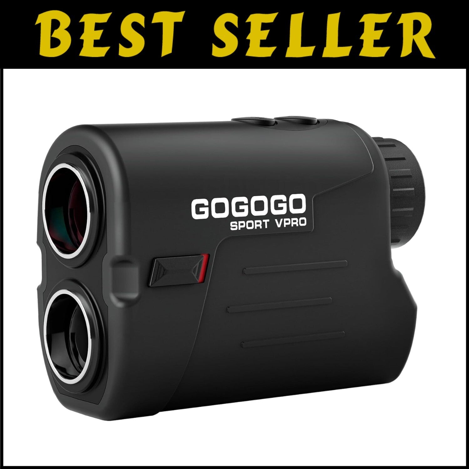 Precision Laser Golf/Hunting Rangefinder up to 1000 Yards with 6x Magnification