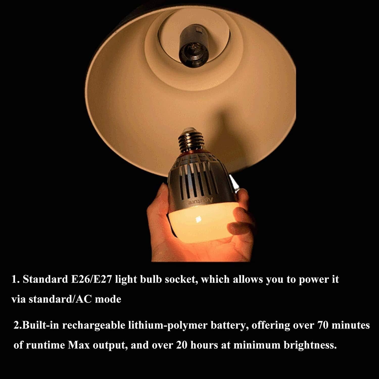 LED Accent B7C 7W RGBWW Bulb with App, Unlimited Color Flexibility & Dual Power