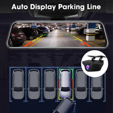 Load image into Gallery viewer, Advanced 10'' Dual 1080P Mirror Dash Cam with Night Vision &amp; Parking Assist