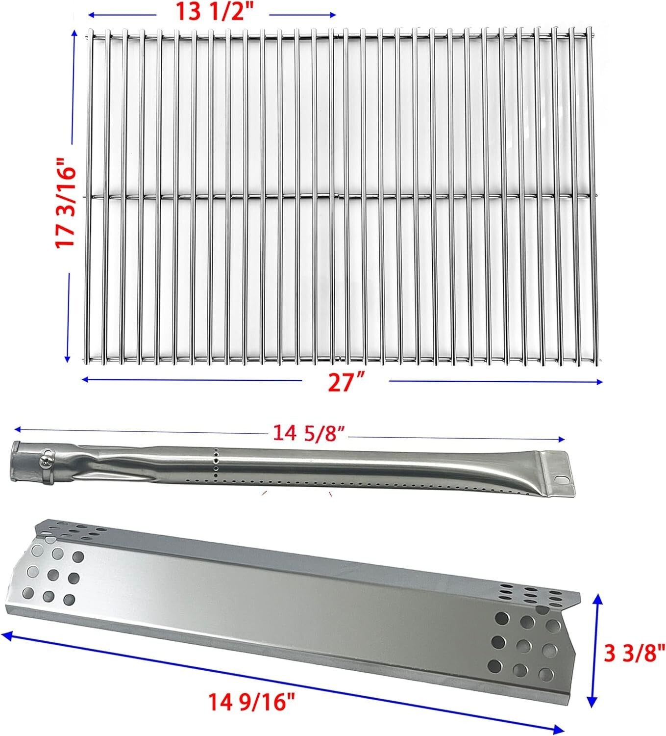 All-in-One Grill Restoration Kit for Nexgrill 720-0697 & Grill Master 720-0697