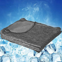 Load image into Gallery viewer, Arc-Chill Cooling Blanket: 51x67in Lightweight Throw for Hot Summer Comfort