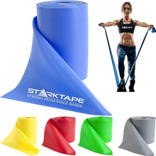 Load image into Gallery viewer, Durable 16 Yard Latex-Free Resistance Bands - Perfect for Therapy and Fitness