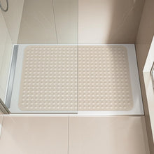 Load image into Gallery viewer, Large Rectangular Shower Mat 47"x32" - Suction Cups &amp; Custom Fit for Bathrooms