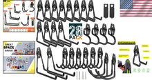 Load image into Gallery viewer, 28 Pack Heavy-Duty Garage Hooks with Anti-Slip Coating for Versatile Storage