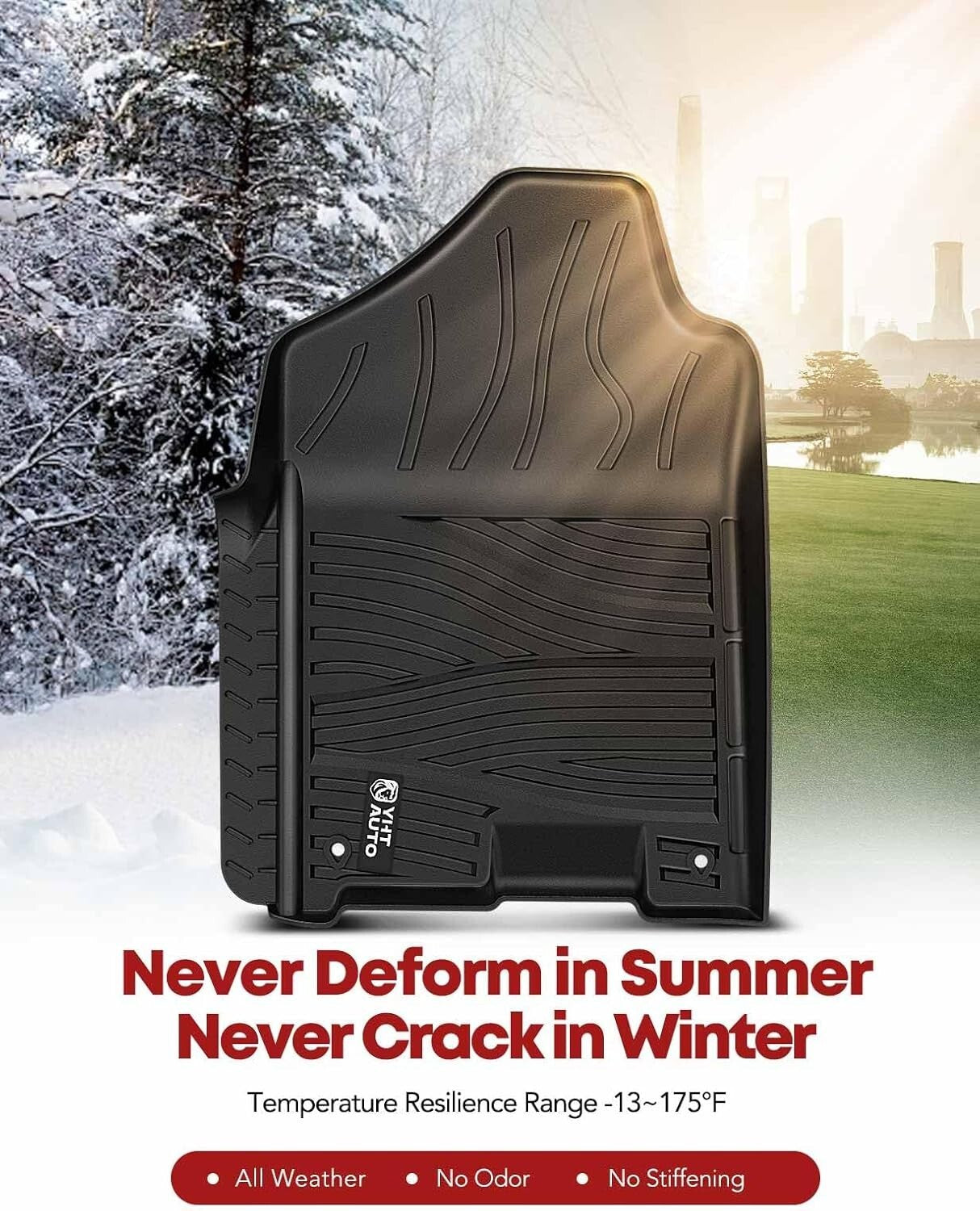 Durable Waterproof Floor Mats for 2009-2022 Ram Trucks - Full Interior Coverage