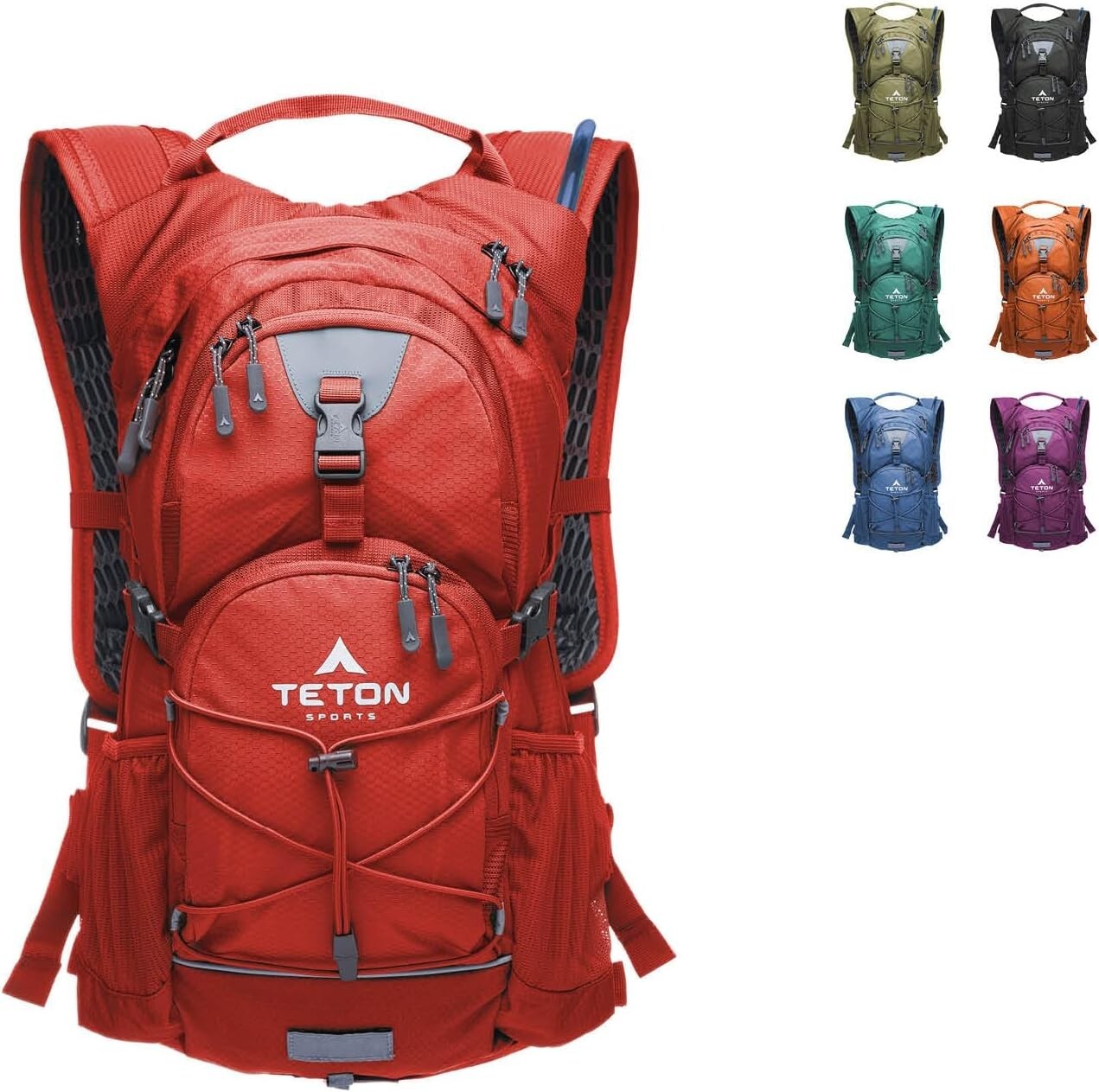 Teton Oasis Hydration Backpack – Lightweight Water Pack with 2L Bladder - 18L