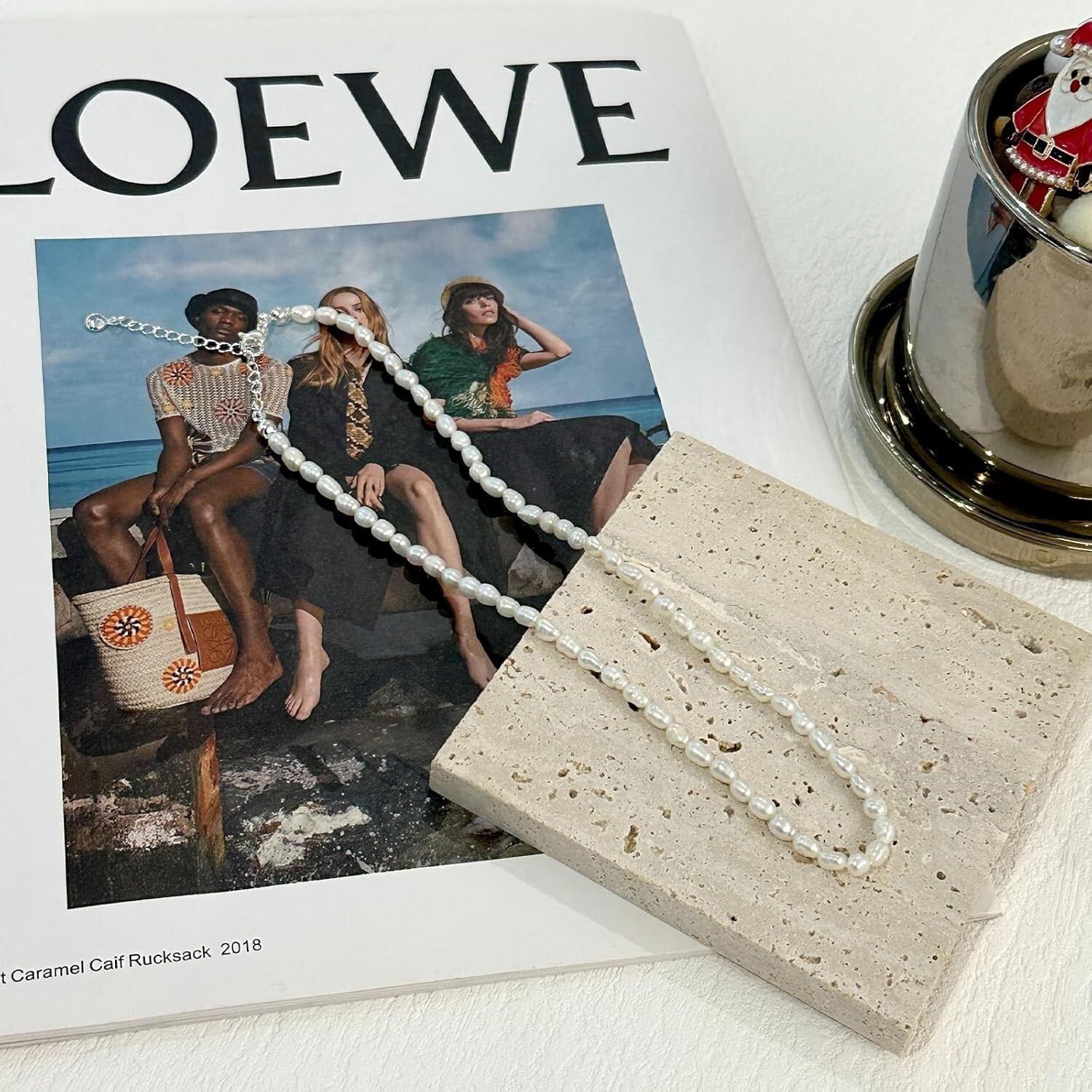 Dainty Pearl Choker Necklace - 4MM/6MM/8MM Adjustable Elegant Jewelry for Women