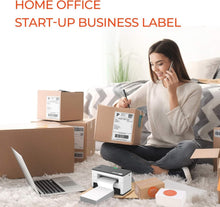 Load image into Gallery viewer, Durable 4x6 Direct Thermal Labels - 1000 Pack, Easy Peel and Smudge-Resistant