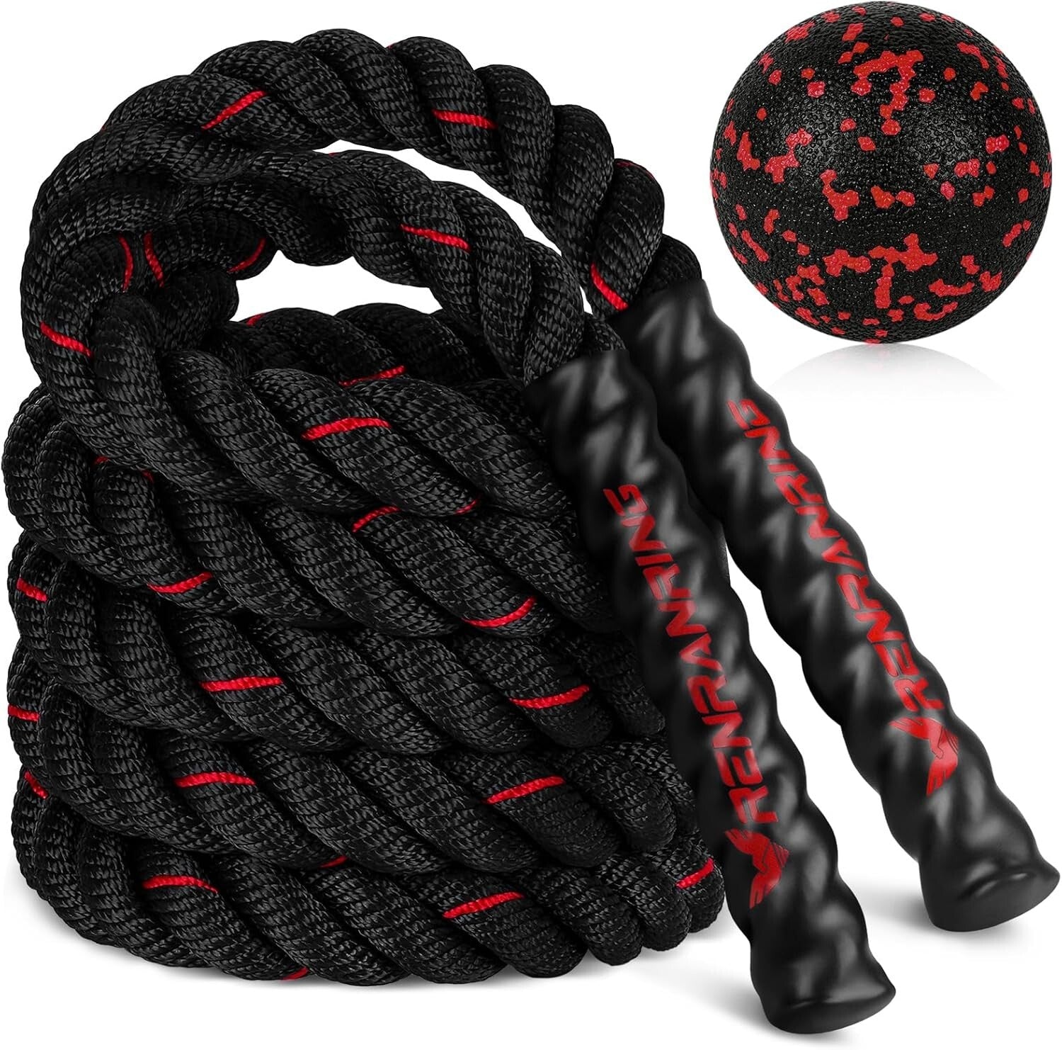Unleash Your Potential: 3lb to 5lb Weighted Jump Rope for Full Body Conditioning