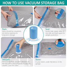 Load image into Gallery viewer, Premium Vacuum Storage Bags with Electric Pump | 30 Pack - Organize &amp; Save Space
