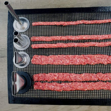 Load image into Gallery viewer, Complete Jerky Gun Kit: 15-Inch Stainless Steel Barrel with Tapered Sausage Tips