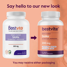 Load image into Gallery viewer, Advanced SAM-e 200mg Formula - 120 Vegan Tablets for Enhanced Wellbeing