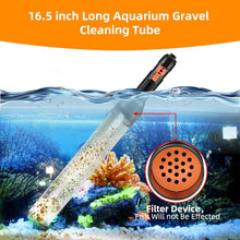 Load image into Gallery viewer, Upgraded 50ft Gravel Vacuum for Easy Aquarium Water Changes - No Spill, No Mess