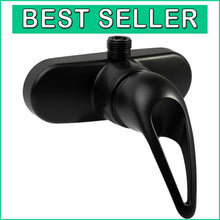 Load image into Gallery viewer, Sleek Single Lever Matt Black RV Shower Faucet - Easy Install &amp; Stylish Design