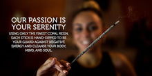 Load image into Gallery viewer, Artisan-Made White Copal Incense Sticks for Meditation - 80 Sticks, 12"