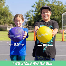 Load image into Gallery viewer, Kids 10'' Classic Playground Ball Set - 6 Colorful Balls with Pump &amp; Bag