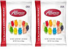 Load image into Gallery viewer, Gourmet Gummy Bears - 12 Fruity Flavors, Pack of 2 (10lbs) Gluten-Free Treat