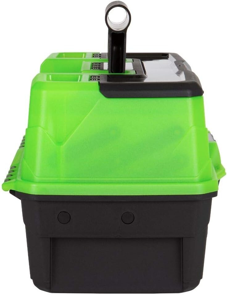 Durable 3-Tray Tackle Box with Secure Closure - Ideal for All Fishing Adventures