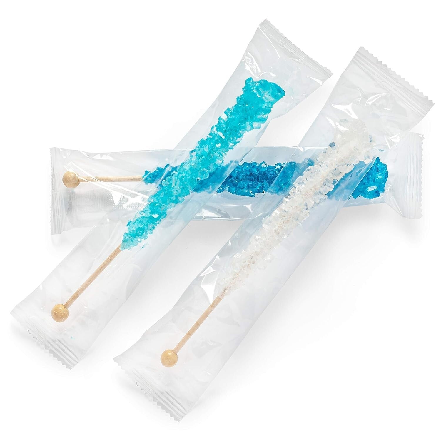 36 Candy Sugar Sticks with 4 Ice Queen Wands - Delightful Frozen Party Treats