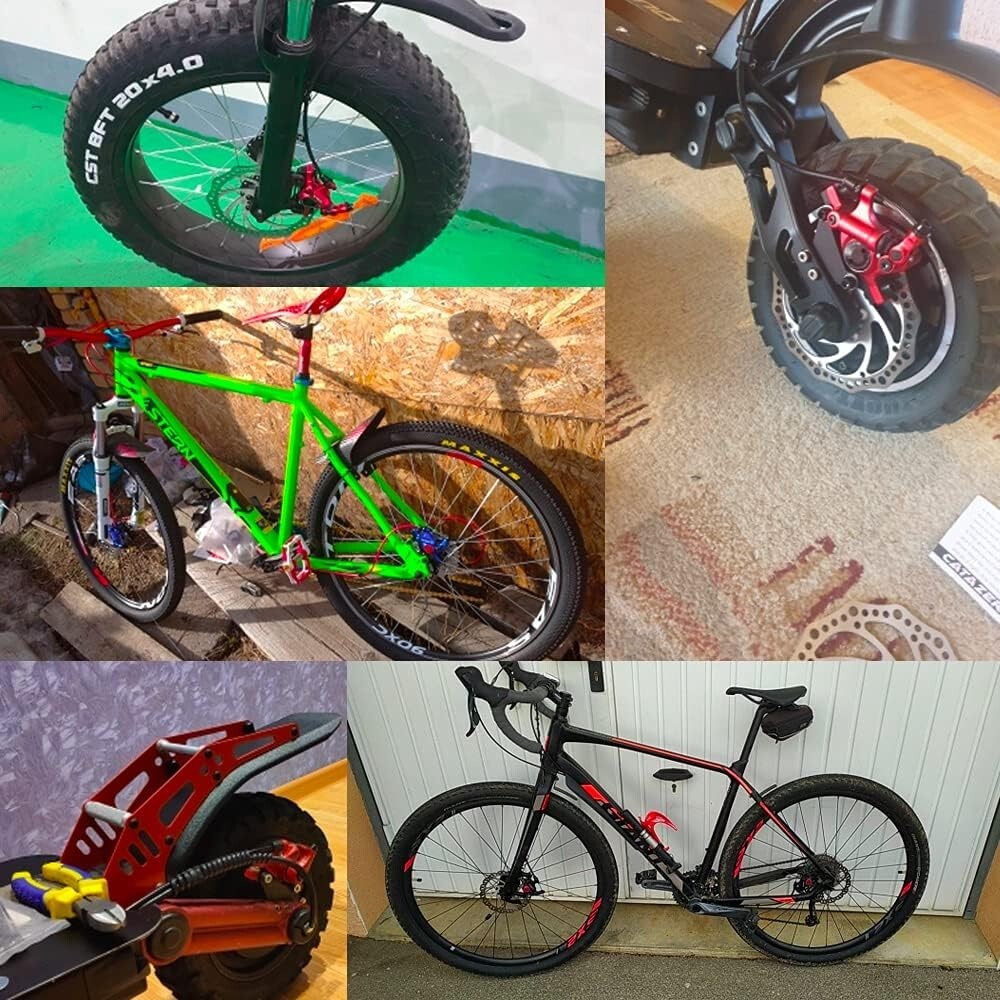 XTECH HB-100 Cable Pull Hydraulic Brakes - Lightweight Mountain Bike Calipers