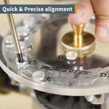 Load image into Gallery viewer, Universal Router Base &amp; Foam Storage Tray for 110 Bits - Precision Routing Tool