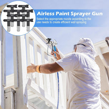 Load image into Gallery viewer, Versatile 17-Pc Airless Paint Sprayer Gun with Easy Install Nozzle Protection