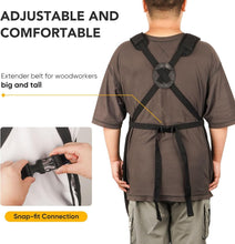 Load image into Gallery viewer, Adjustable Work Apron with 10 Pockets - Perfect Gift for DIY Enthusiasts