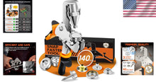 Load image into Gallery viewer, 40-Set Snap Fastener Tool Kit - Effortless Snap Installation for DIY Projects