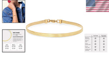 Load image into Gallery viewer, Trendy 14K Gold Dainty Bracelet - Waterproof &amp; Sweatproof for Everyday Elegance