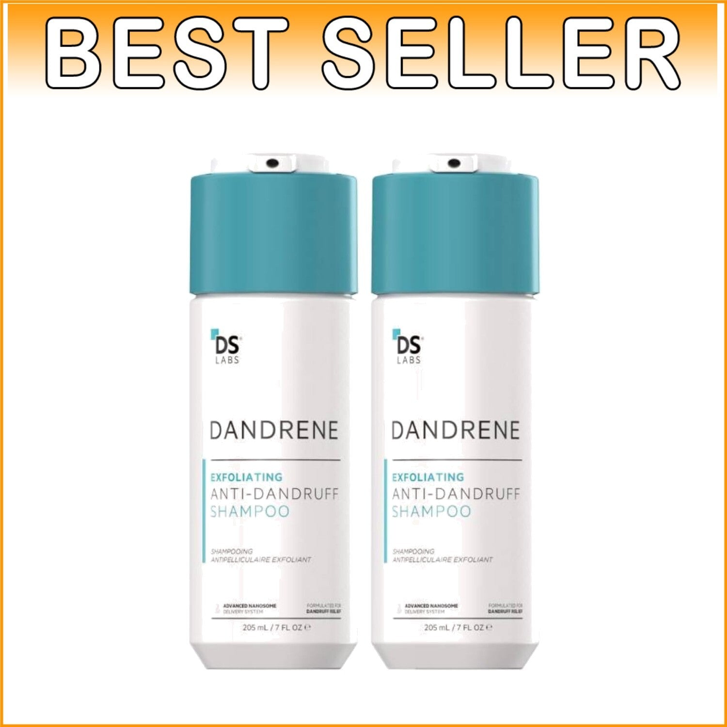 Dandrene Anti-Dandruff Shampoo: Exfoliating Treatment for Itchy Scalp Relief