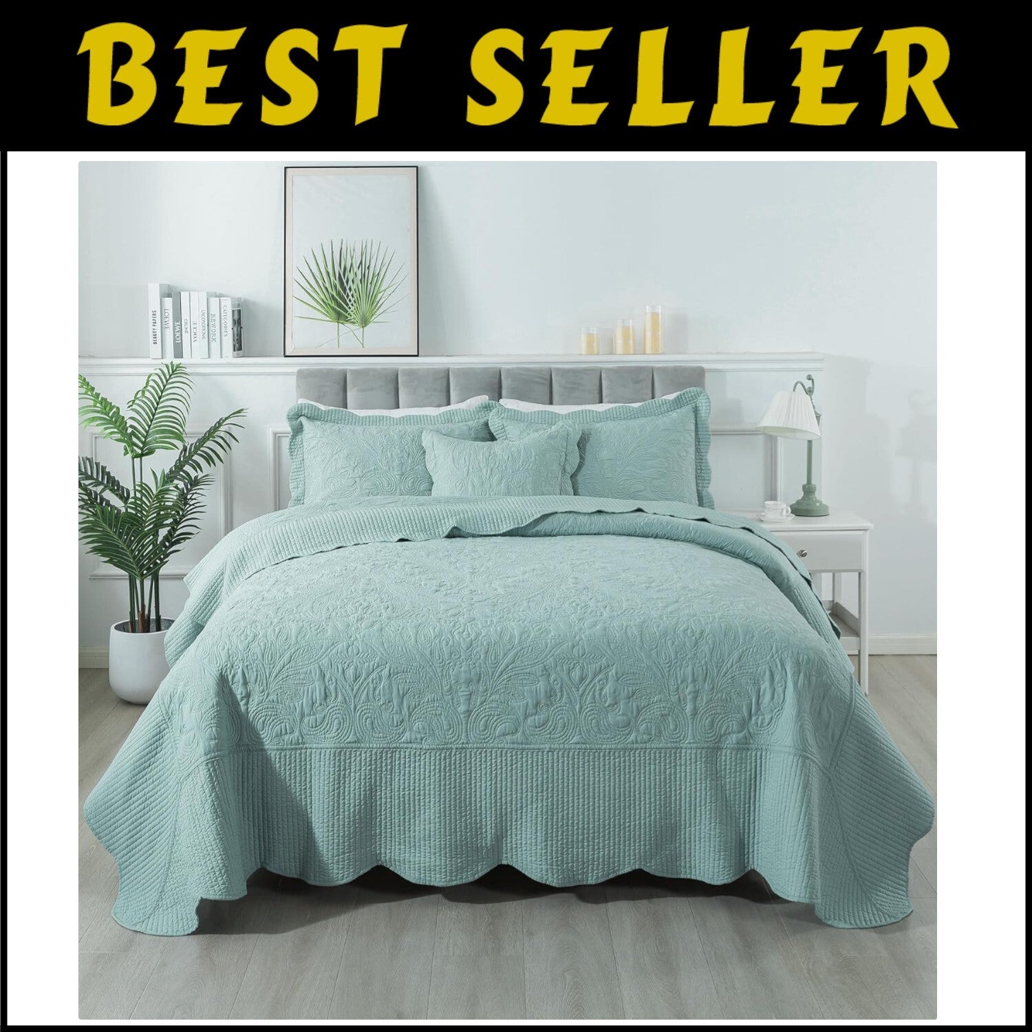 Reversible California King Quilt Set with Throw Pillow - Perfect for All Seasons