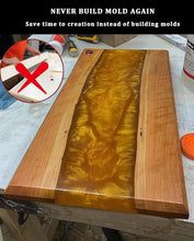 Load image into Gallery viewer, Large Adjustable Epoxy Resin Mold (15.7x9.8x3in) - Perfect for All Skill Levels