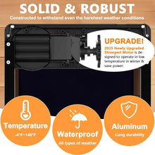 Load image into Gallery viewer, Large Automatic Poultry Door with Timer &amp; User-Friendly LCD - Ideal for Any Coop