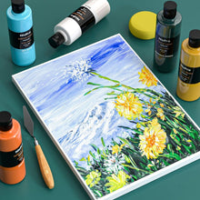 Load image into Gallery viewer, Premium 18-Color Acrylic Paint Bundle - 8.45 Fl Oz Bottles for All Surfaces