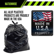 Load image into Gallery viewer, Frustration-Free 55 Gallon Trash Bags - 100 Pack - Made from Recycled Materials