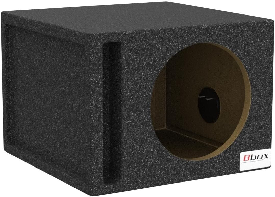 10-Inch Car Subwoofer Box - Airtight Enclosure with Bass Boost for Optimum Sound