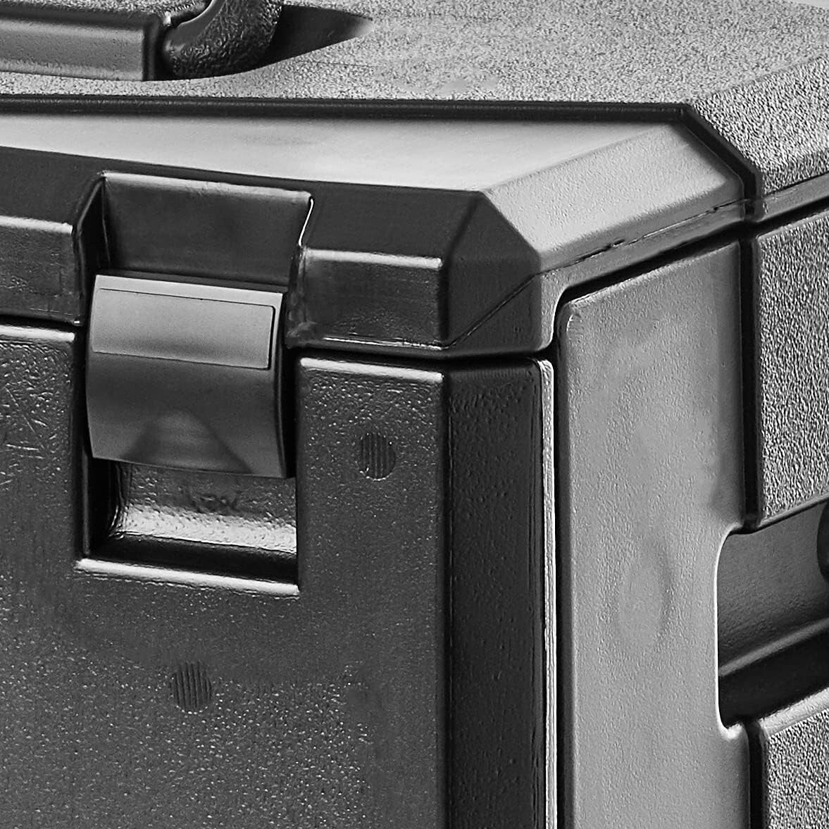 All-In-One Chainsaw Case with Locking Scabbard - Durable Protection in Black