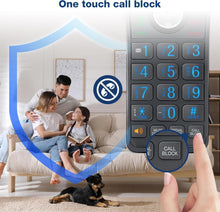 Load image into Gallery viewer, Ultimate Long Range 5-Handset DECT Phone with Bluetooth, 22 Min Answering System