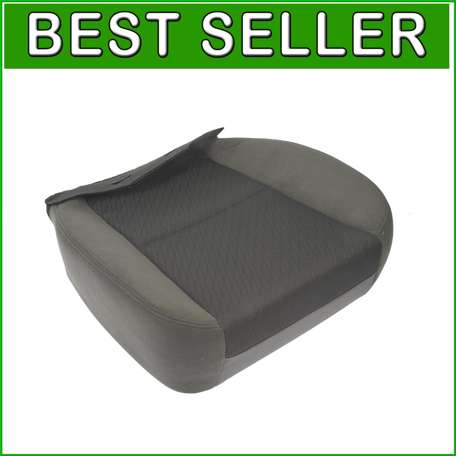 Direct Fit Seat Bottom Cushion Kit for Chevy & GMC Front Driver Position - Black