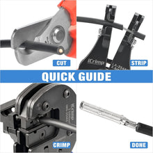 Load image into Gallery viewer, Ergonomic Solar Tool Set: Crimper, Cutter, and Stripper for DIY Installations